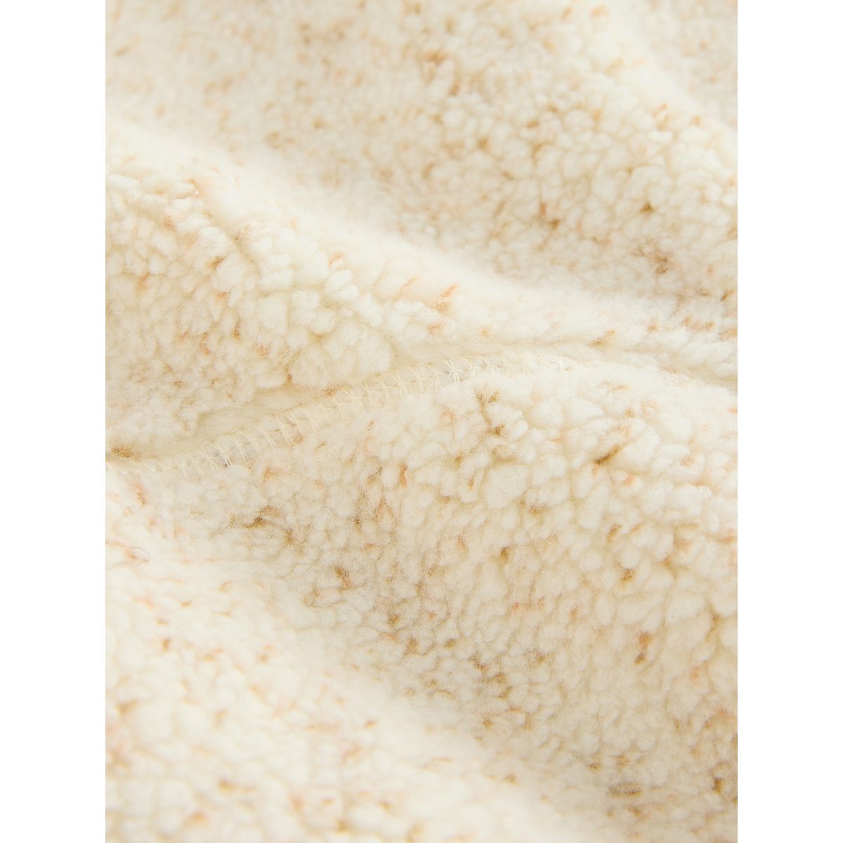 Veste zippée en imitation peau de mouton naturel, NEXT