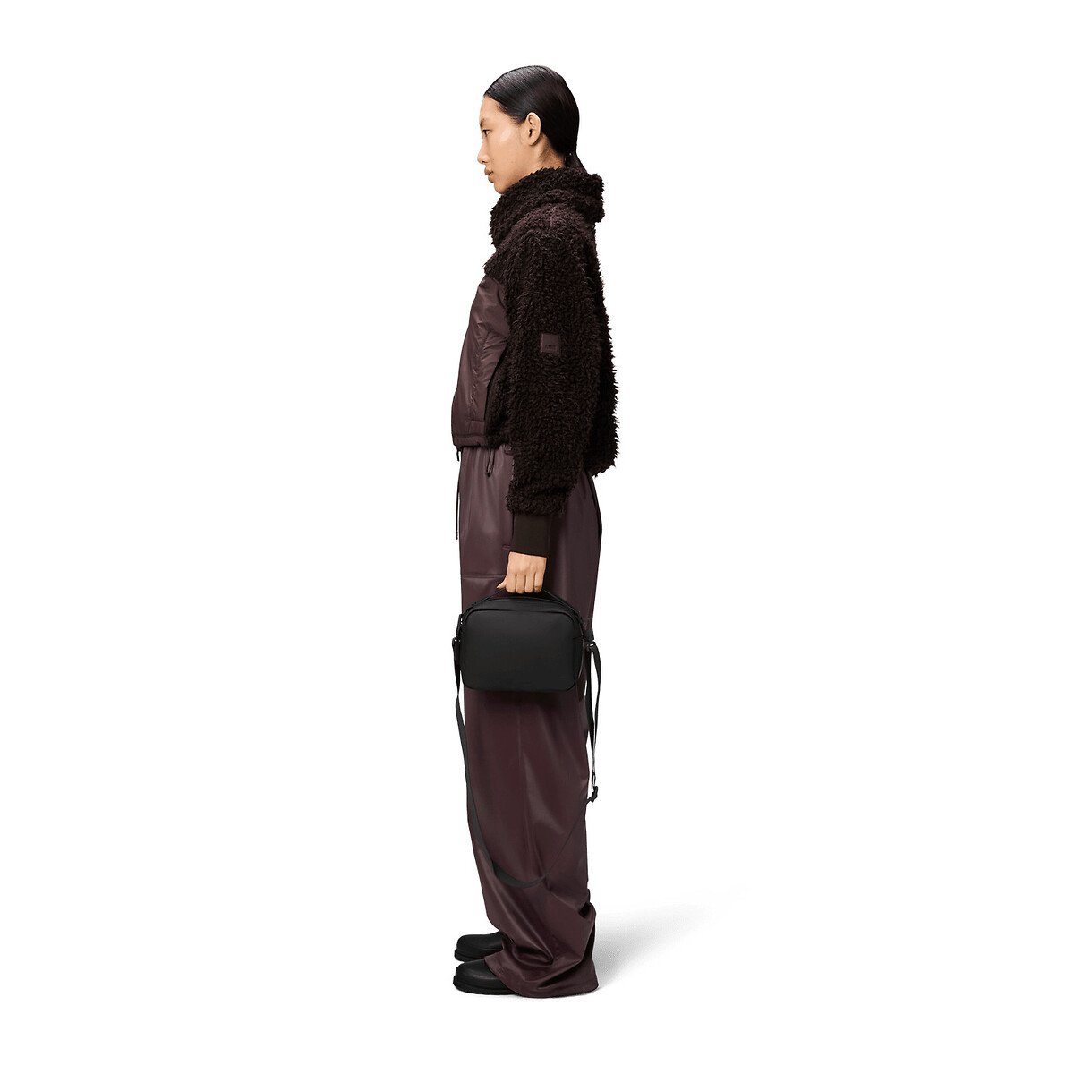 Umhängetasche, BOX BAG schwarz, RAINS