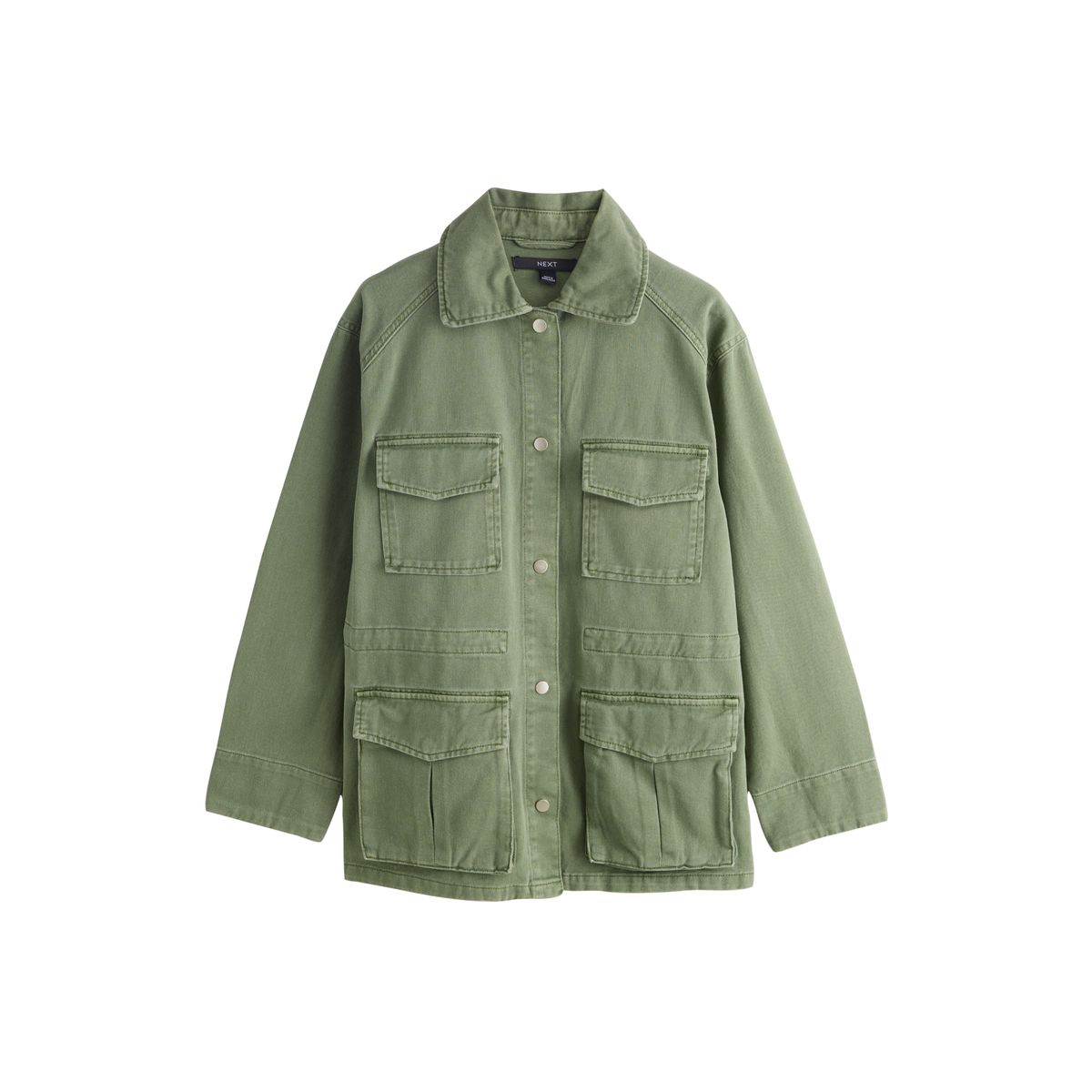 Veste en coton style militaire kaki, NEXT