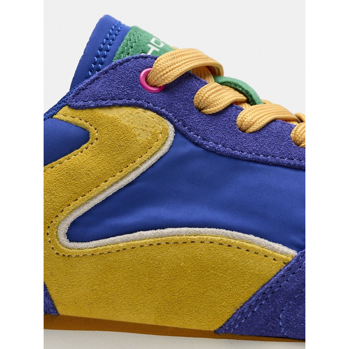 Baskets en cuir City Dopamine bleu électrique, HOFF