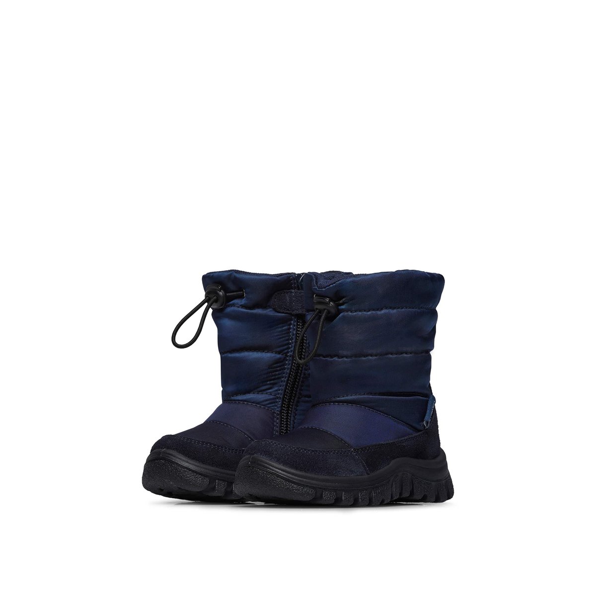 Bottes en suède et tissu POZNURR 3 WP marine, FALCOTTO
