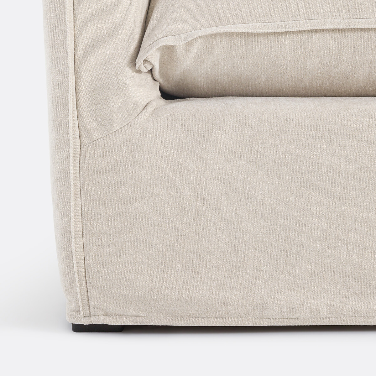 Canapé 2, 3, 4, 5 places, déhoussable, polyester chiné, ODNA beige, LA REDOUTE INTERIEURS