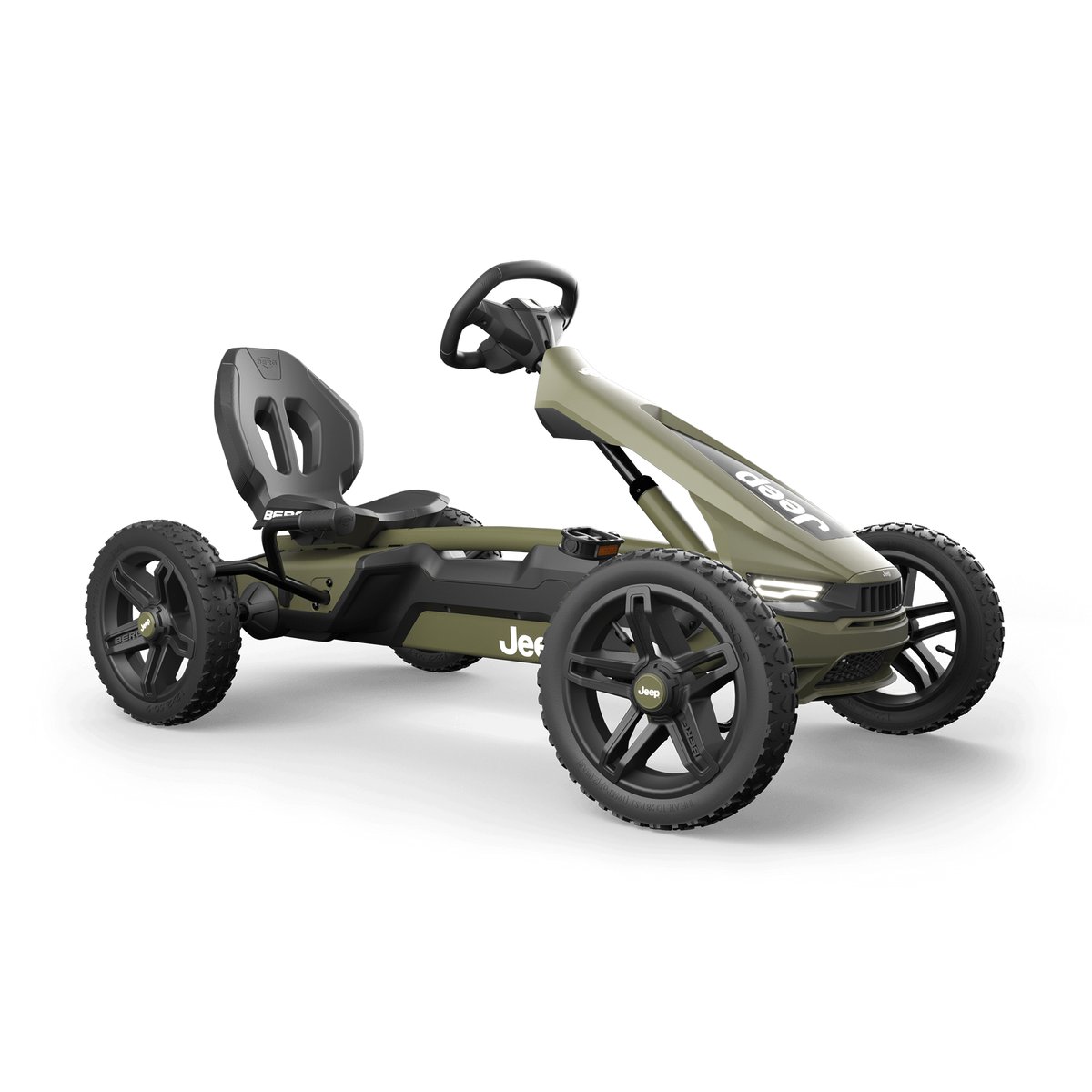 Kart à pédale Rally Jeep Cherokee vert, BERG TOYS