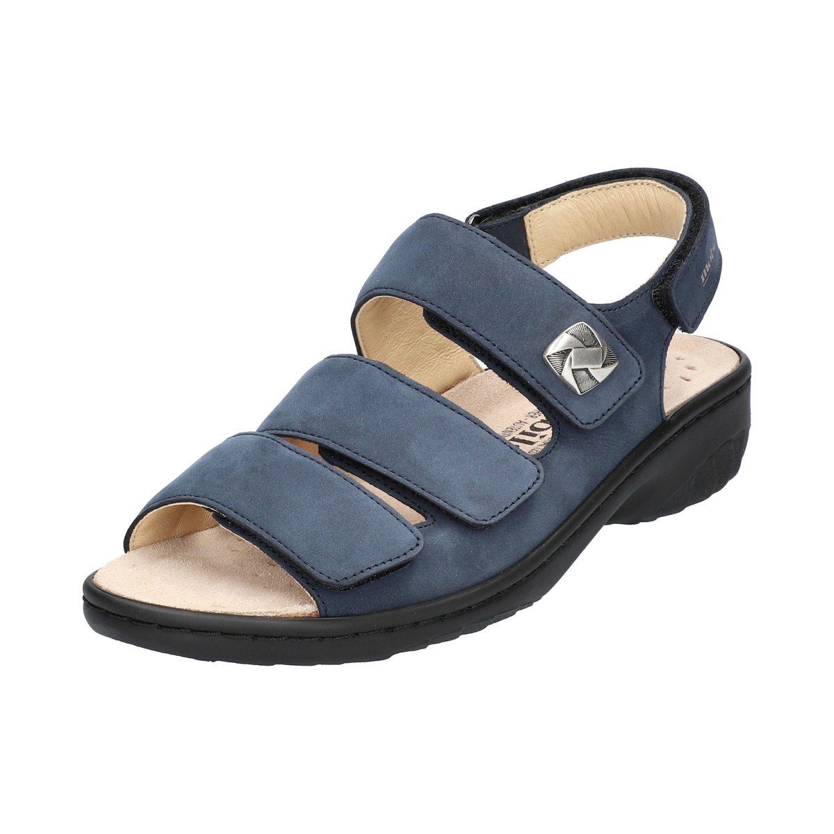 Sandales en cuir GIORGINA bleu p5138, MEPHISTO