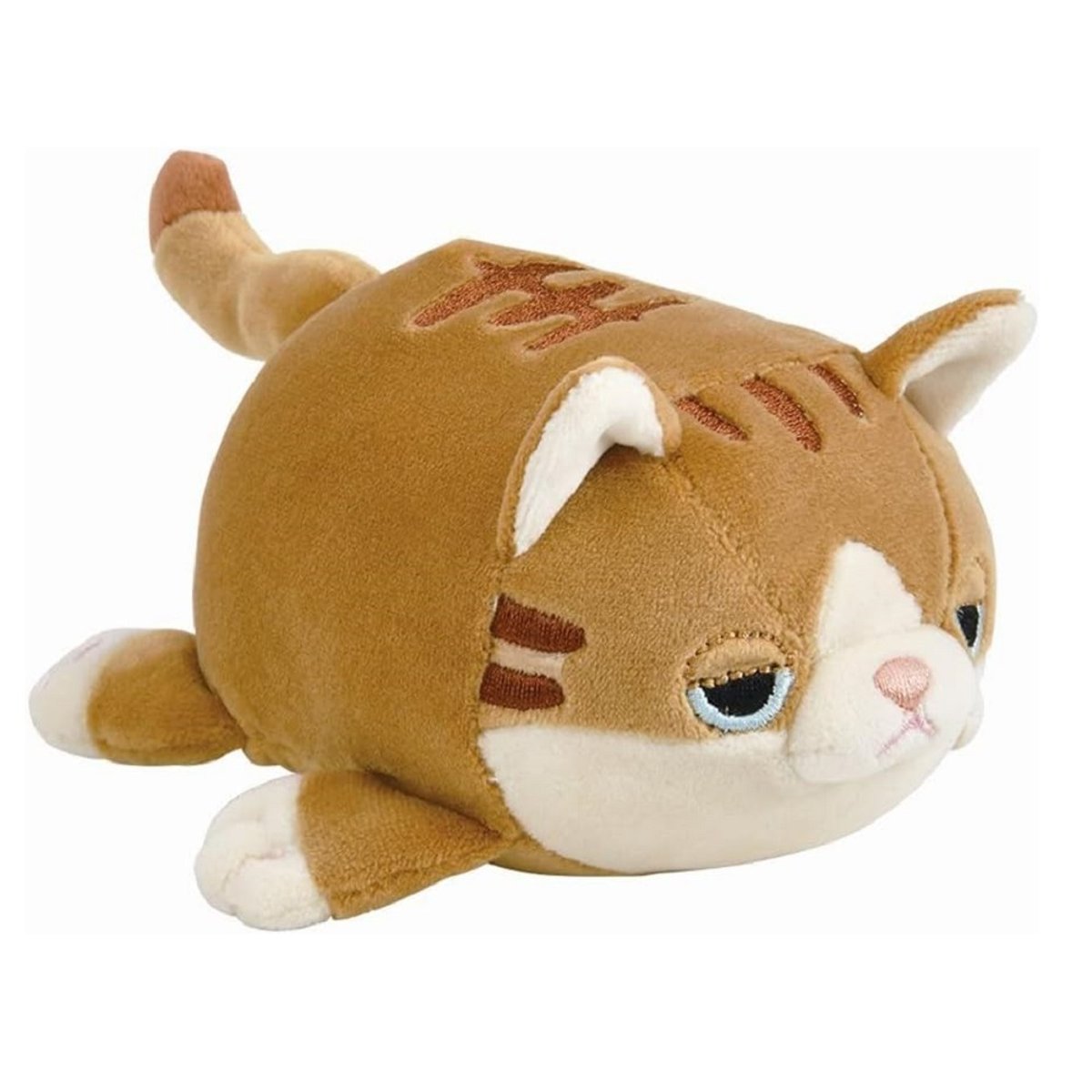 Porte-clé peluche marron, beige, rose, NEMU NEMU