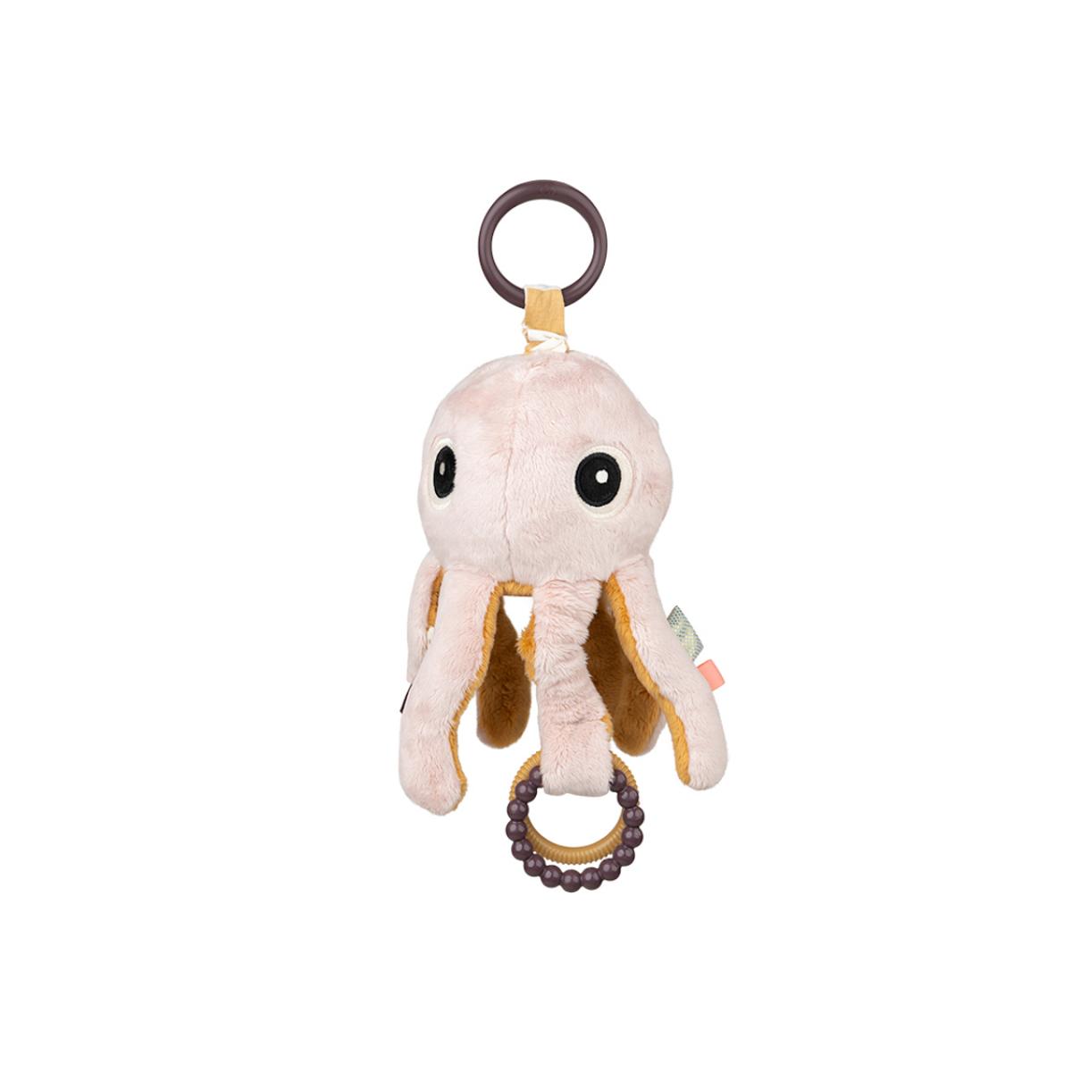 Peluche d'activités rose, ocre, DONE BY DEER