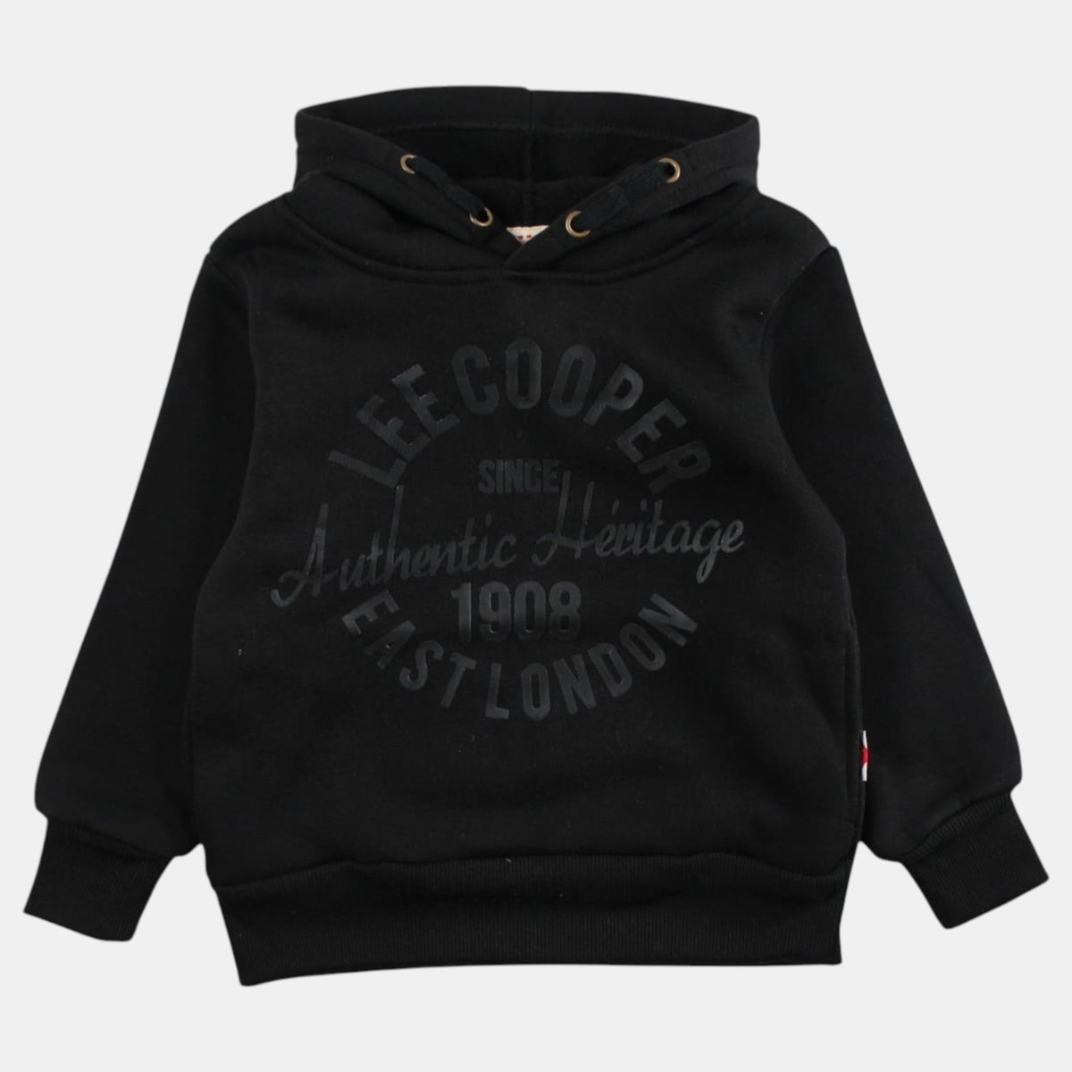 Sweat à capuche imprimé, manches longues COSY noir, LEE COOPER