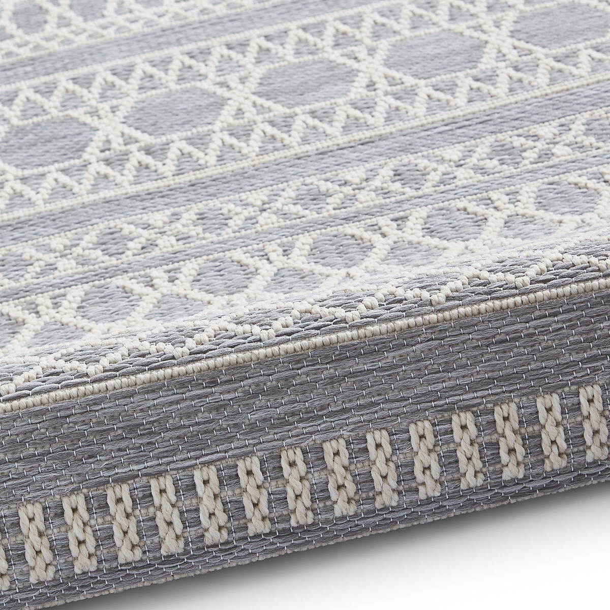 Coast Indoor/Outdoor Rug grey/cream, SO'HOME
