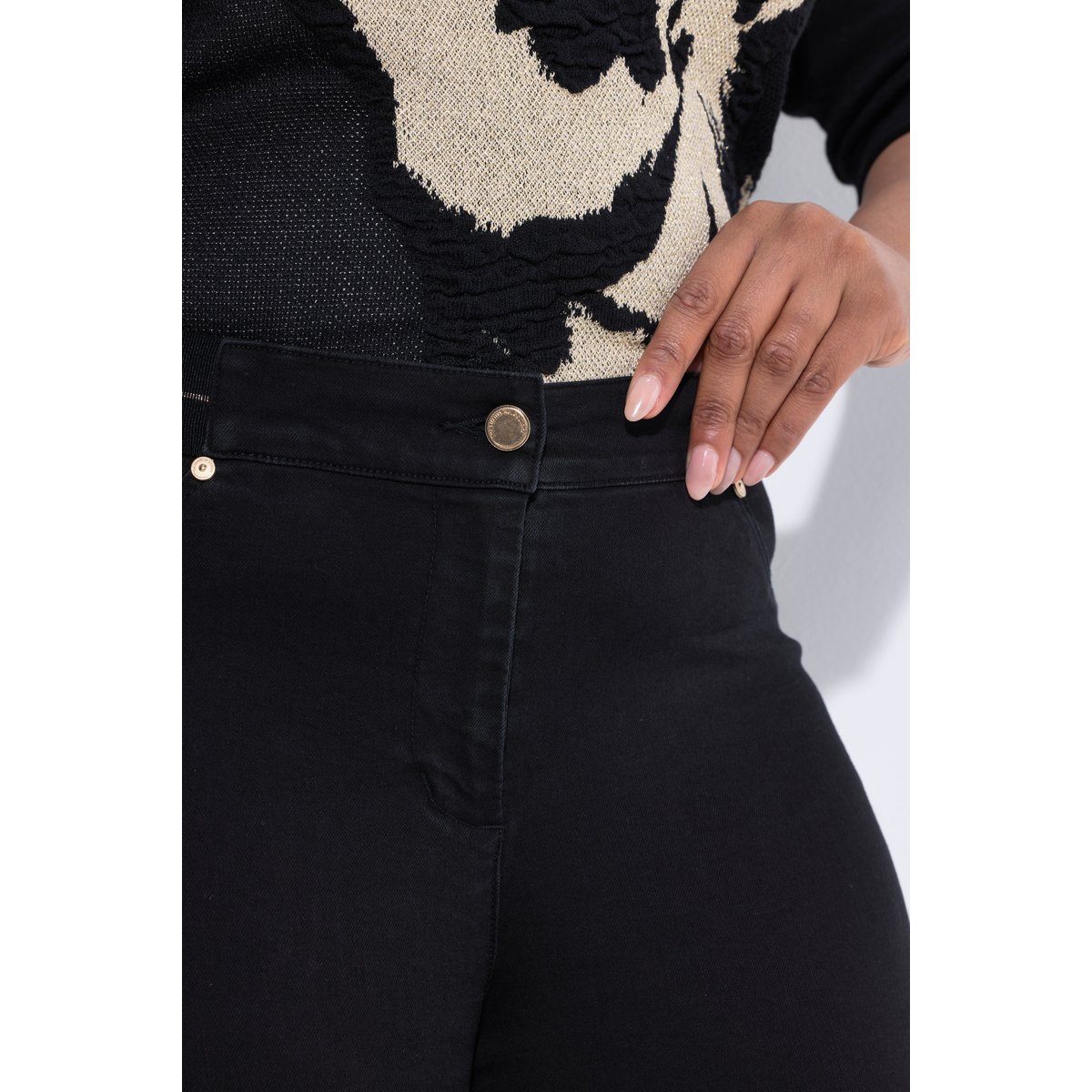 Jegging stretch Sarah noir, ULLA POPKEN