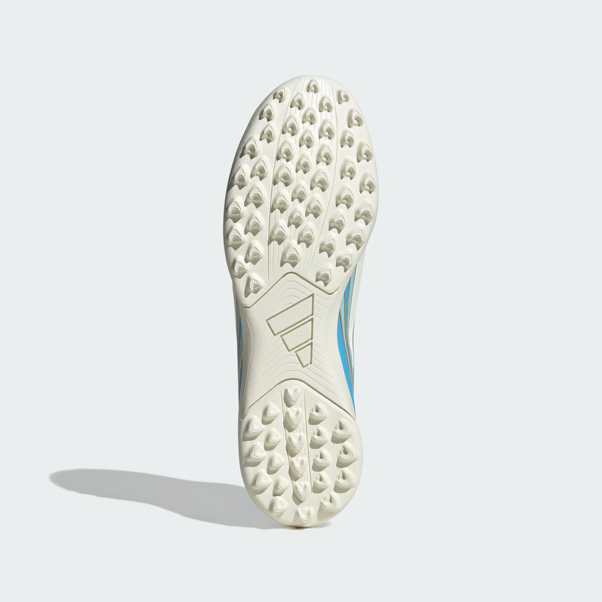 Chaussure De Football F50 Messi Club Terrain Turf Chaussure De Football F50 Messi Club Terrain Turf ivory / semi blue burst / icey blue, adidas Performance