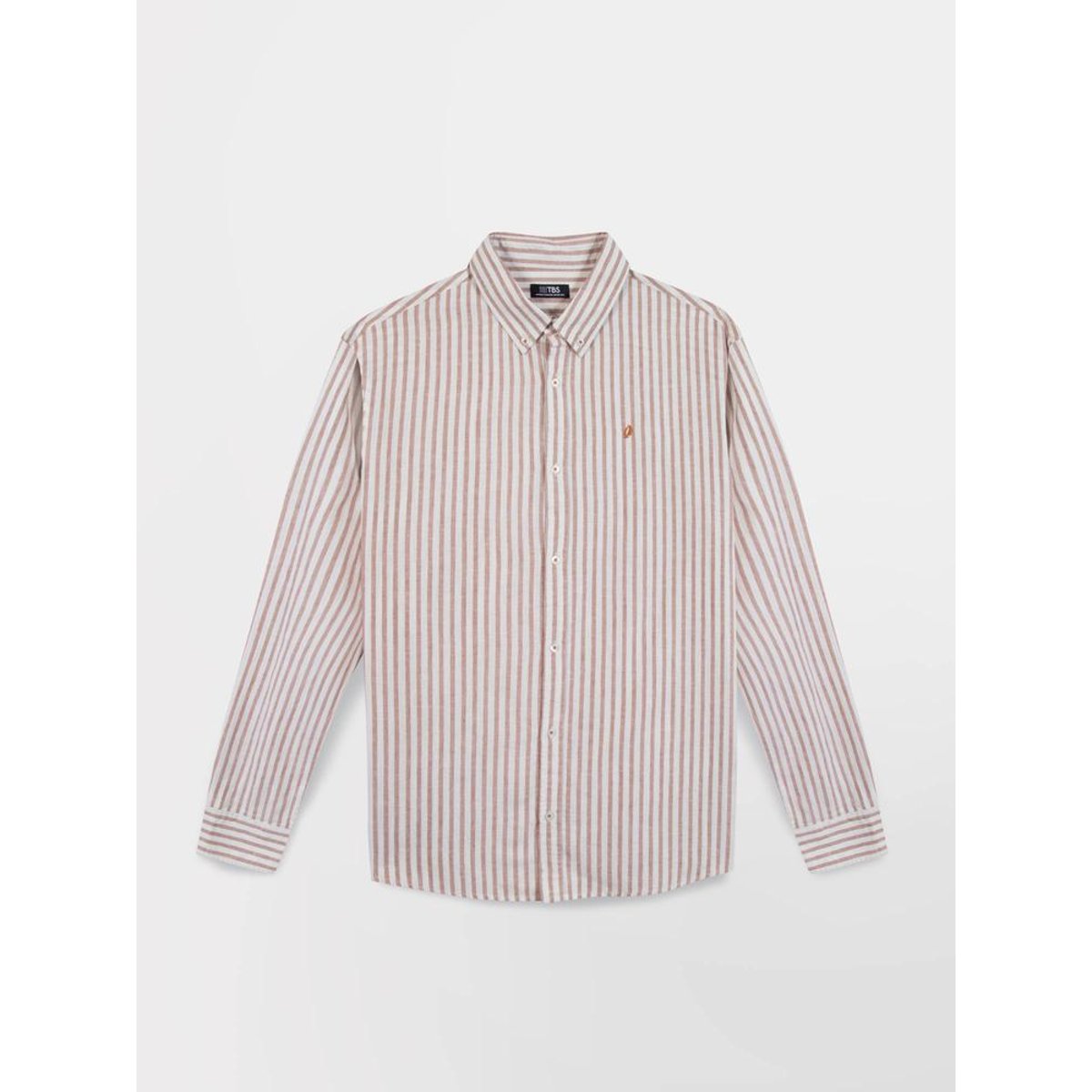 Chemise manches longues STUDECHE teck, TBS