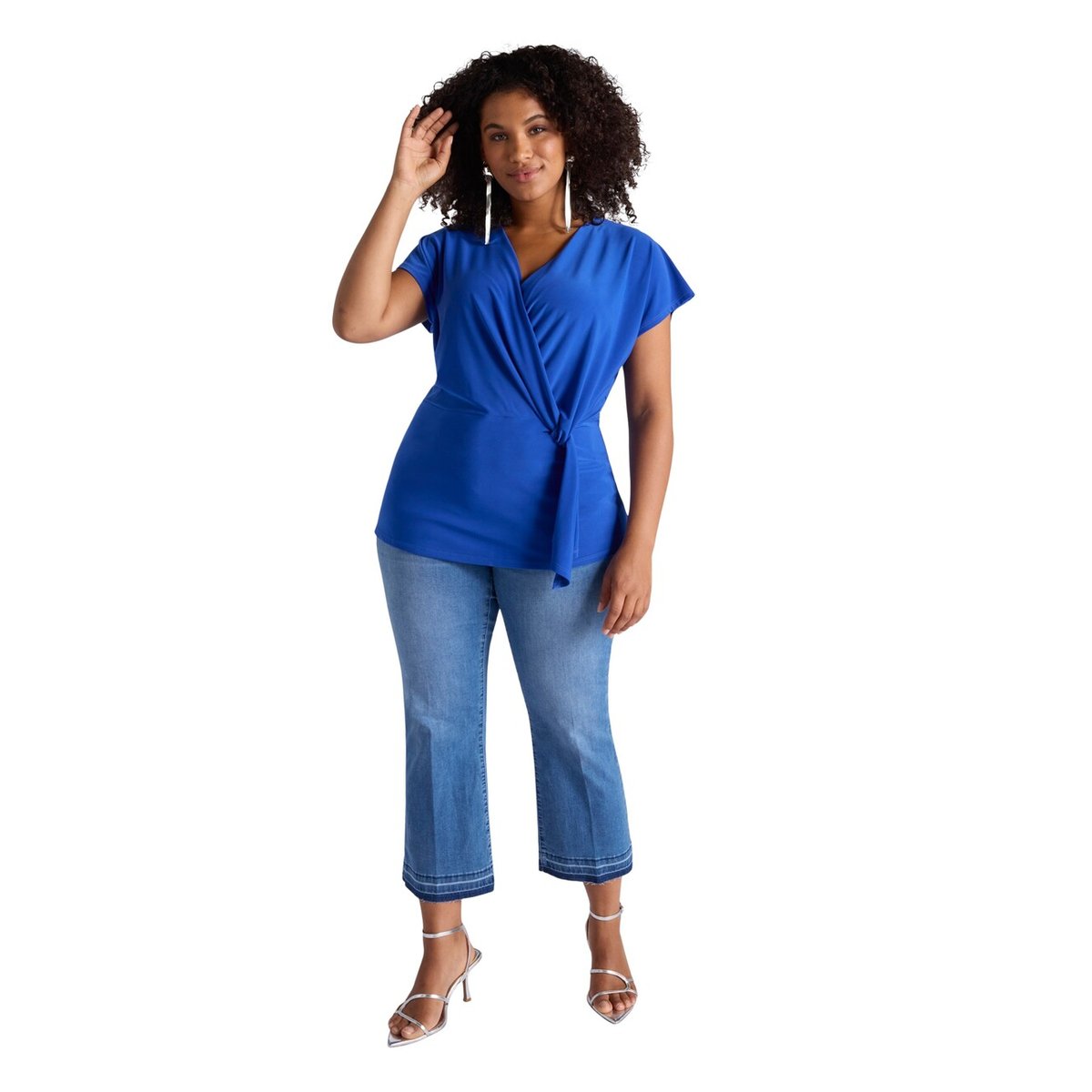 Jean court bleu, FIORELLA RUBINO