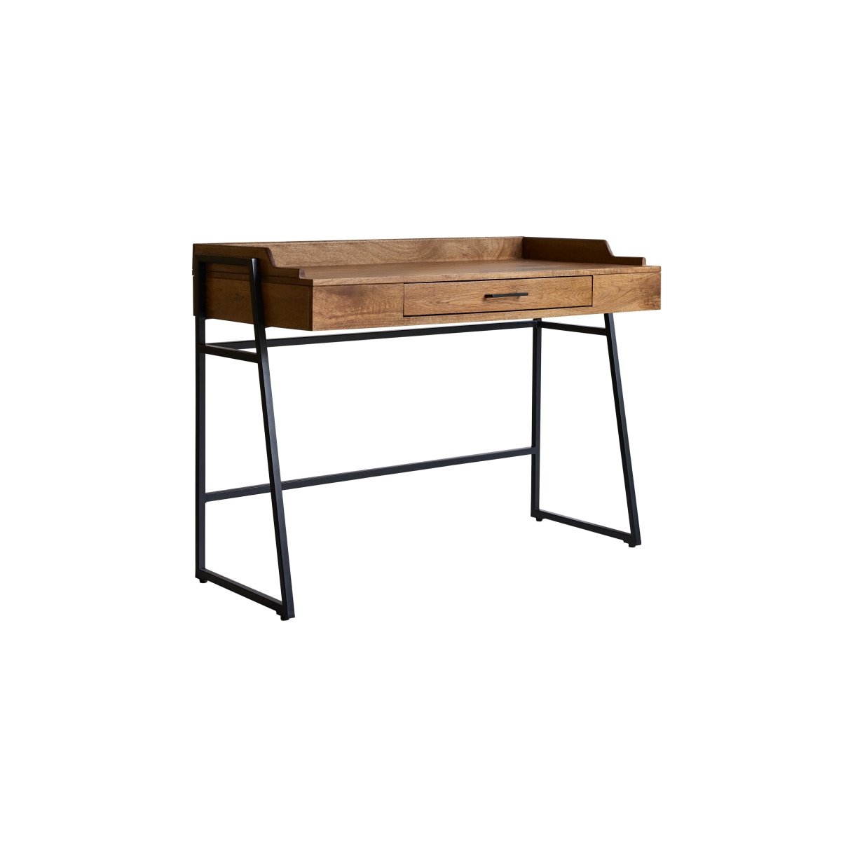 Bureau en Manguier massif, HEDDA marron, TIKAMOON