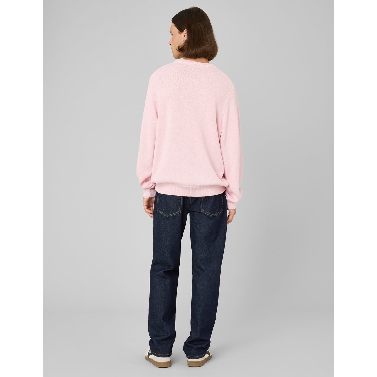 Pull col rond rose, BZB