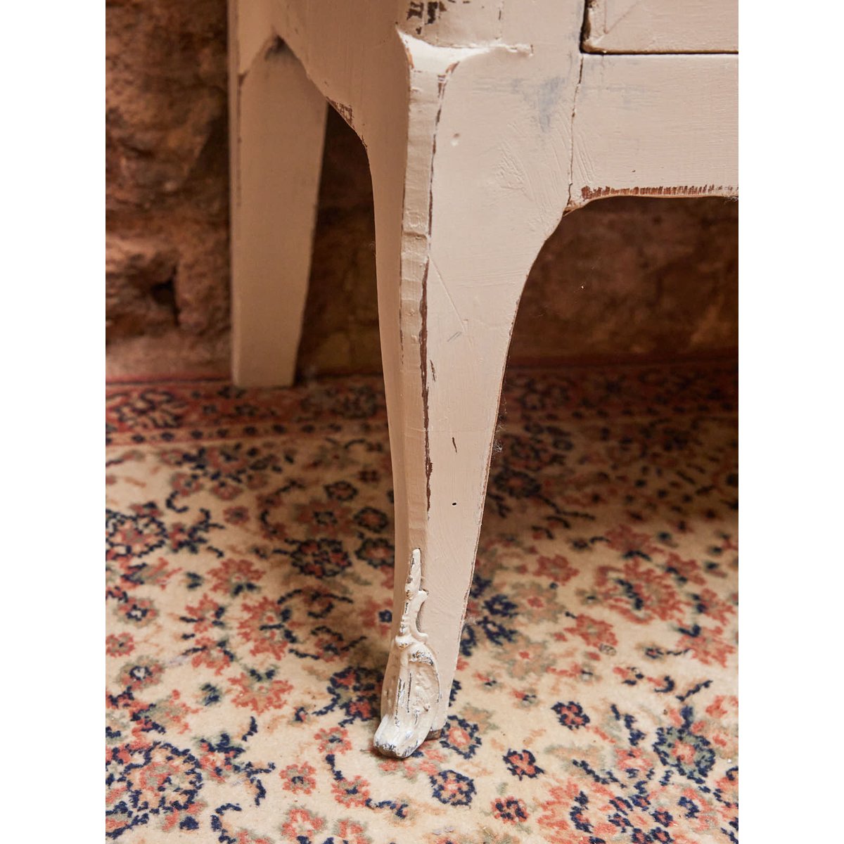 Commode en marbre Garance N°672 - Bon état noir, DEBONGOUT