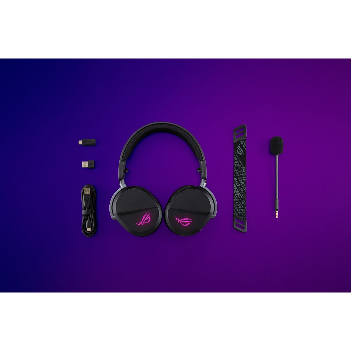 Casque gamer ROG Pelta noir, ASUS