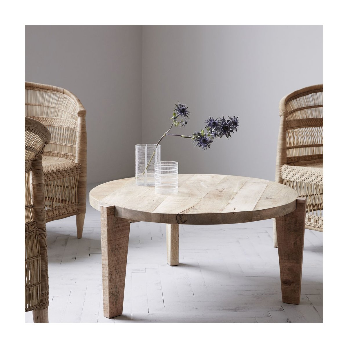 Table Basse Bali Dia 80 cm naturel, HOUSE DOCTOR