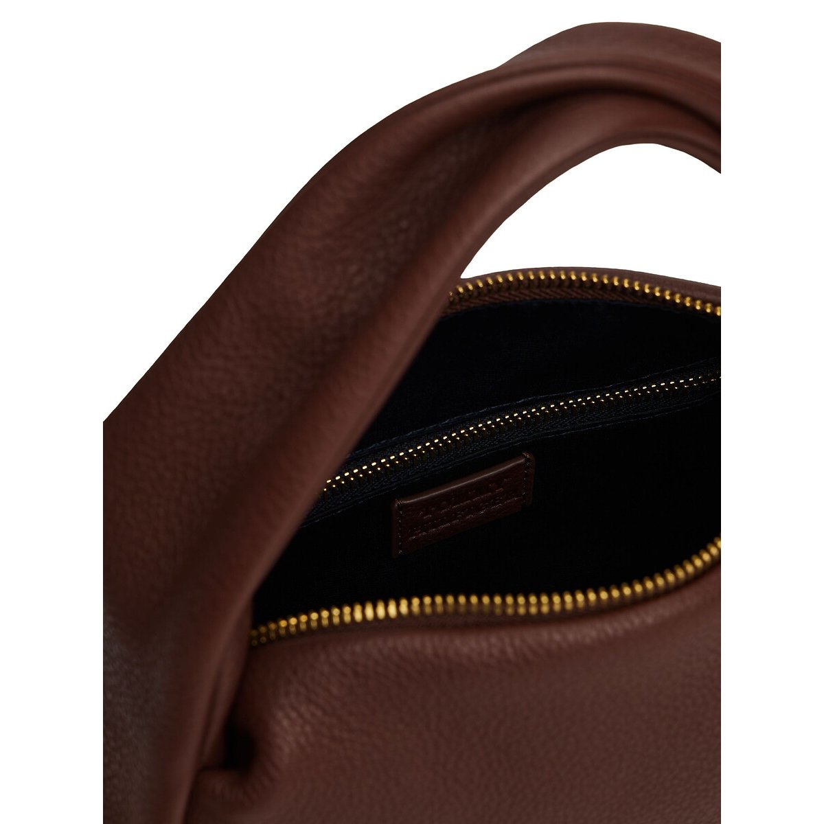 Borsa messenger in pelle, CITY marrone, TOMMY HILFIGER
