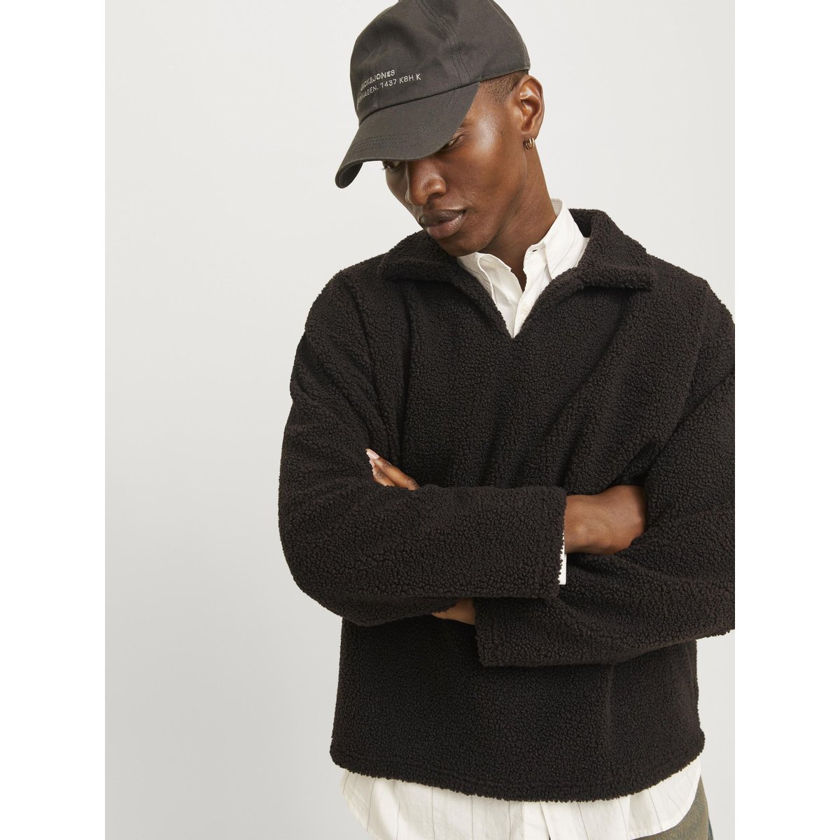 Sweat-Shirt En Polaire chocolate torte, JACK & JONES
