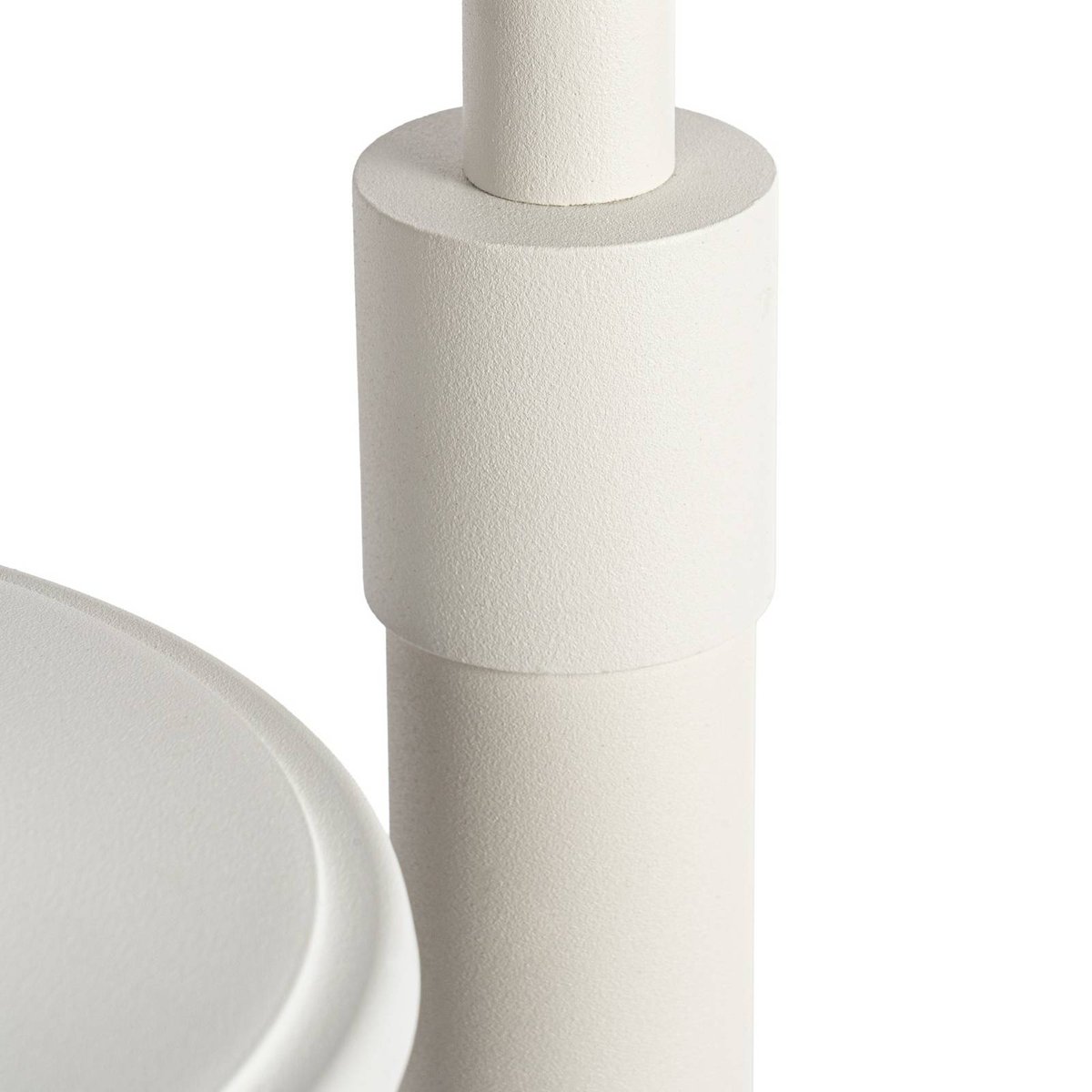 Luminaire extérieur en aluminium antique blanc, transparent, LINDBY