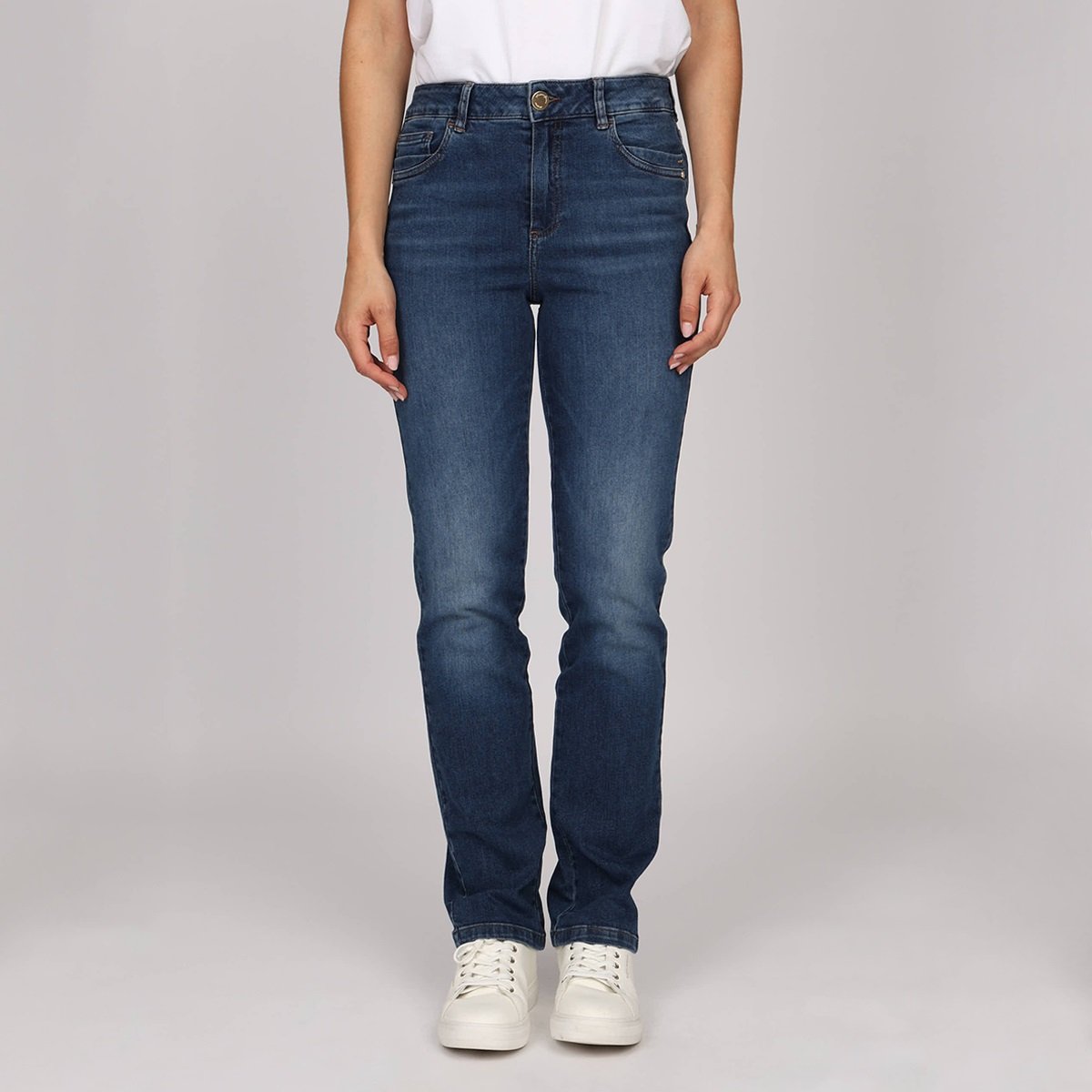 Jean Charly mid blue, MISE AU GREEN