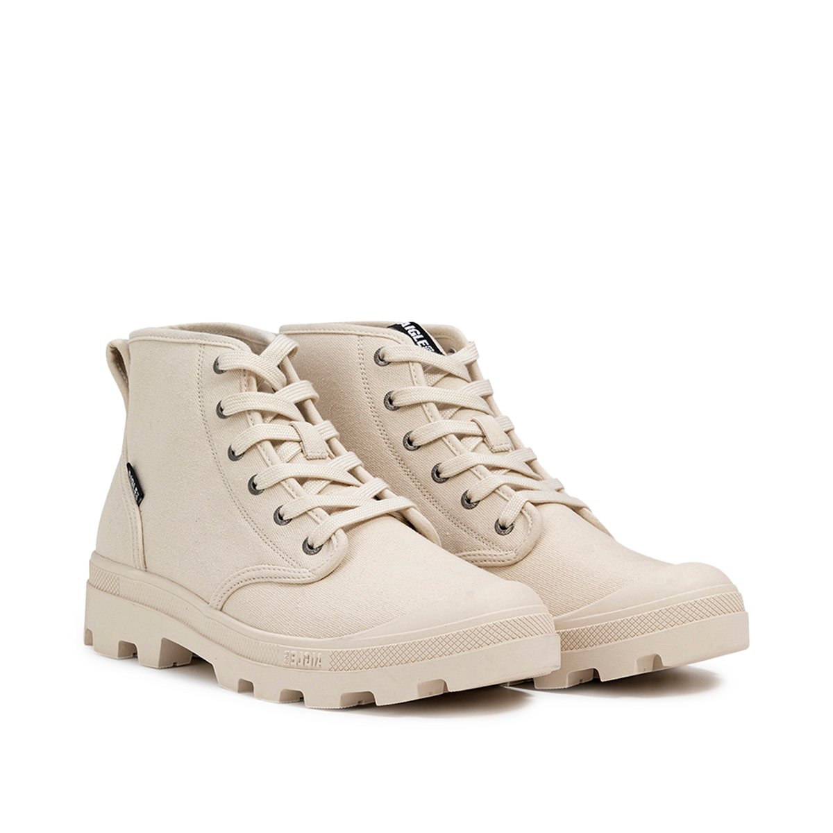 Chaussures de marche en coton bio TENERE CVS UNISEX beige, AIGLE