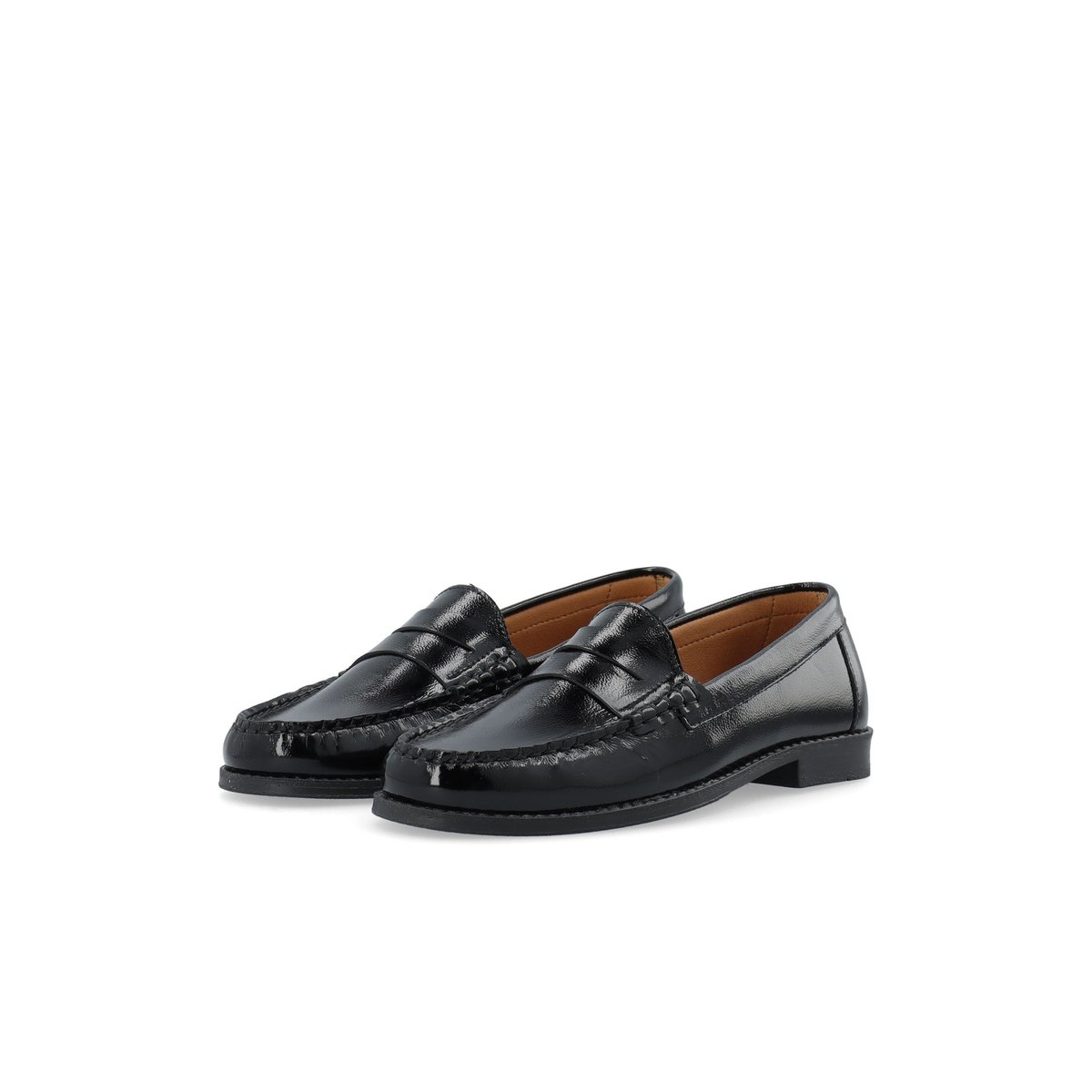 Mocassins En Cuir noir - black, BIANCO