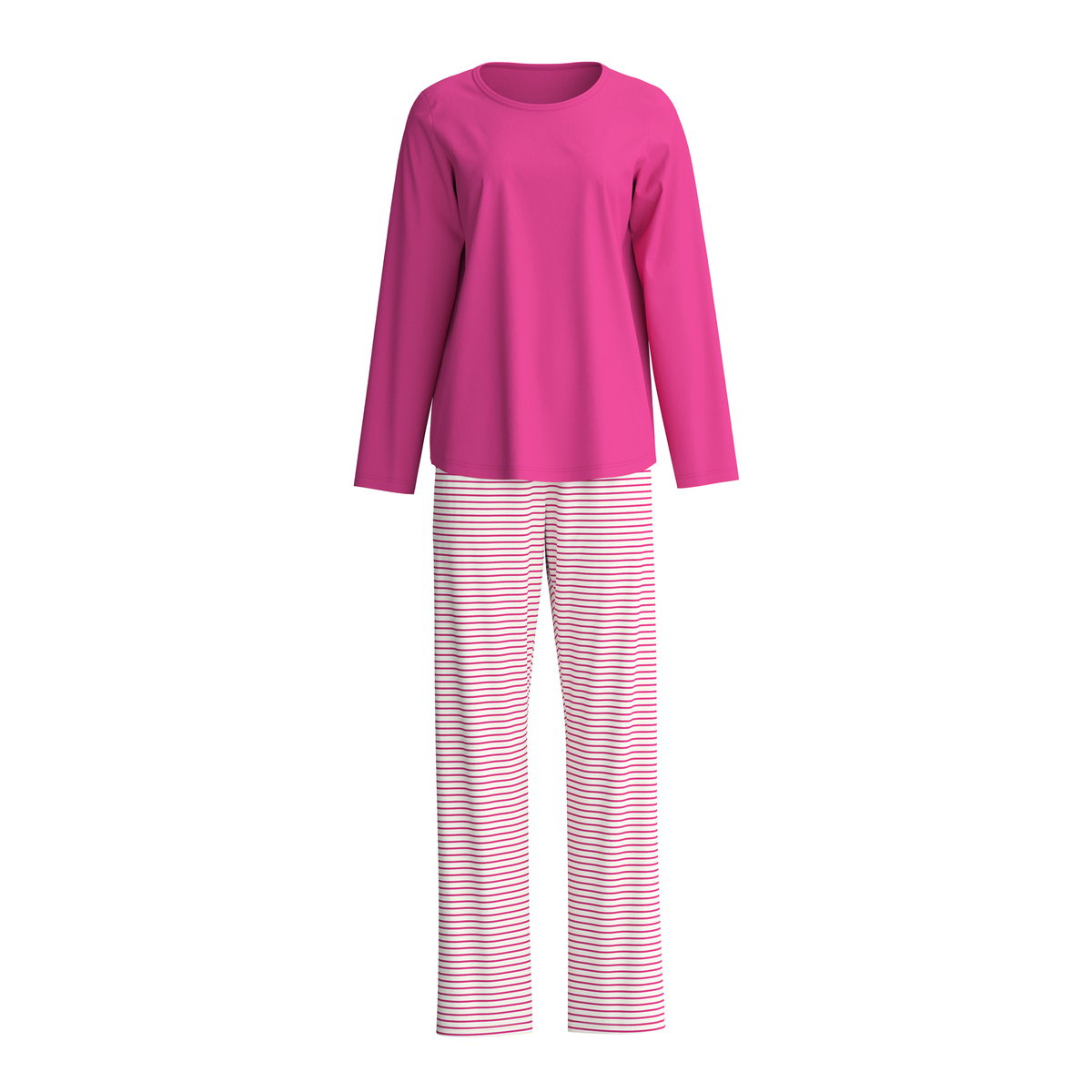 Pyjama, longue manches longues Coton COTTON SPECIAL very berry, CALIDA