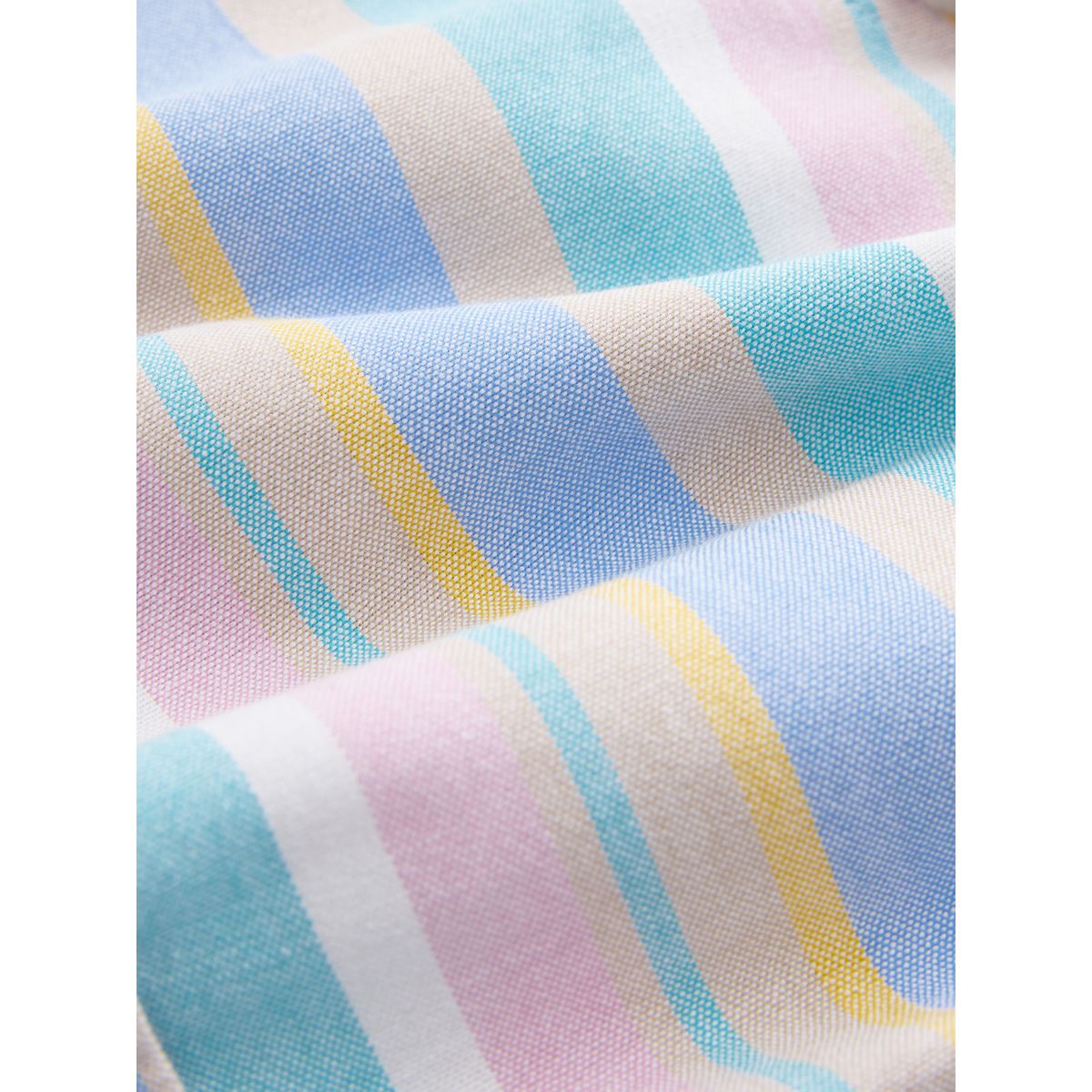 Chemise manches courtes rayée pastel multicolore, NEXT