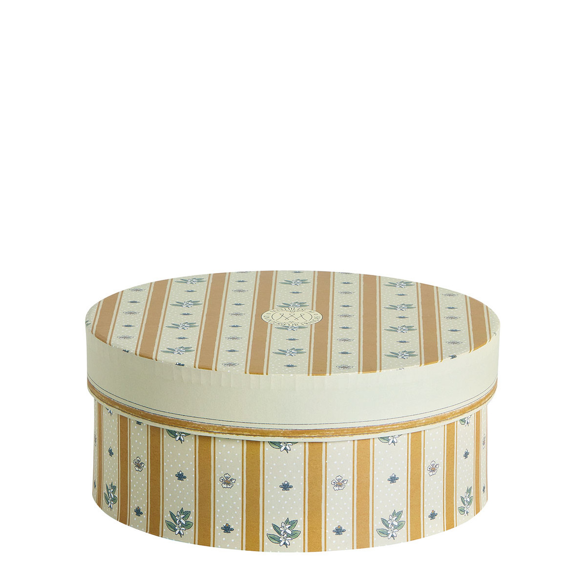 Set de 2 boîtes de rangement Fleur d'Oranger orange, MATHILDE M
