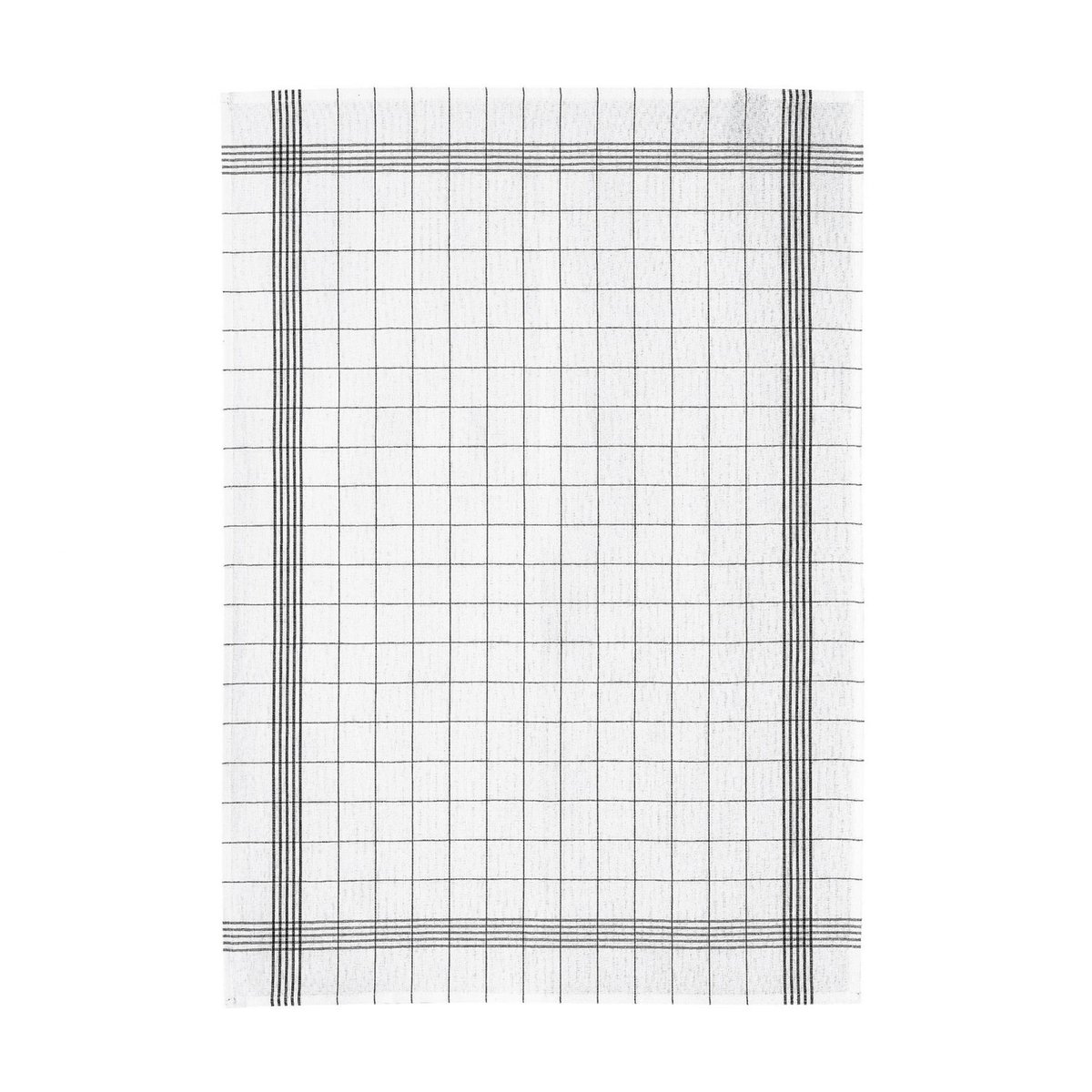Torchon Metis Carreaux noir, WINKLER