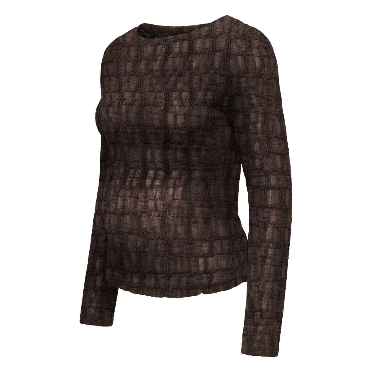 Top marron - coffee bean 1, ONLY