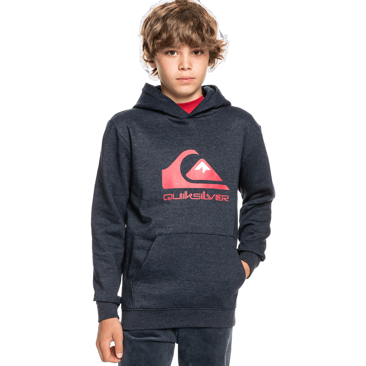 Sweat capuche fixe bleu marine, QUIKSILVER
