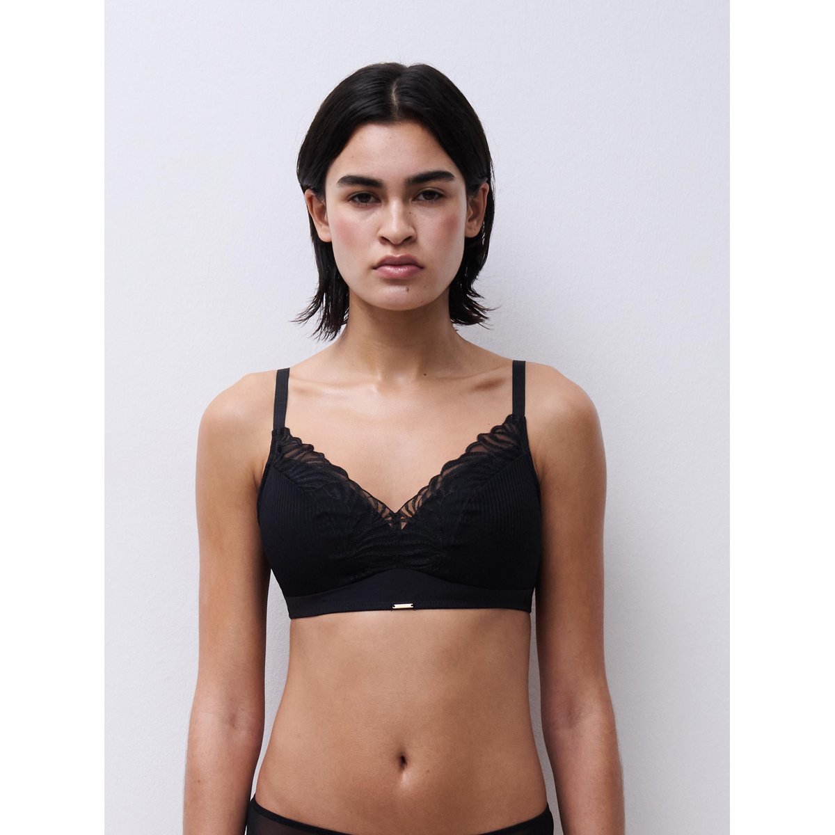 Soutien-gorge coques sans armature maintien LEGEND noir, CHANTELLE