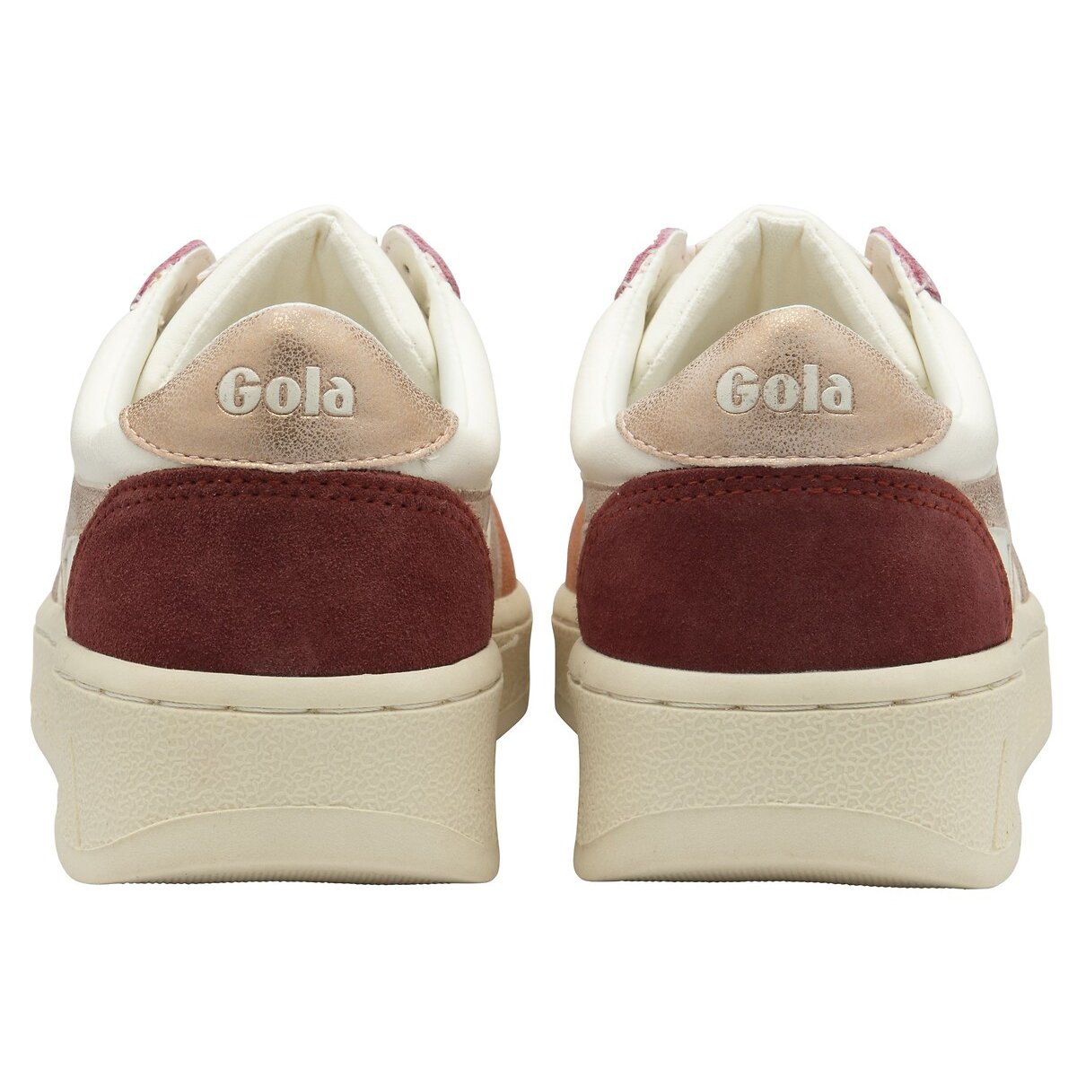 Sneakers Grandslam Quadrant wit/roze, GOLA