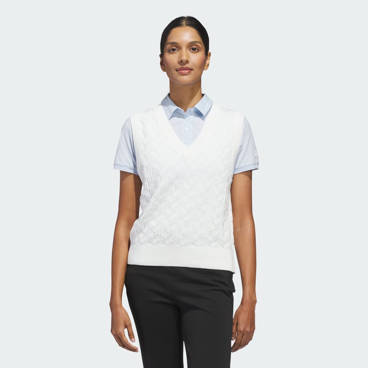 Veste Sans Manches Maille Ultimate365 Tour Veste Sans Manches Maille Ultimate365 Tour white, adidas Performance