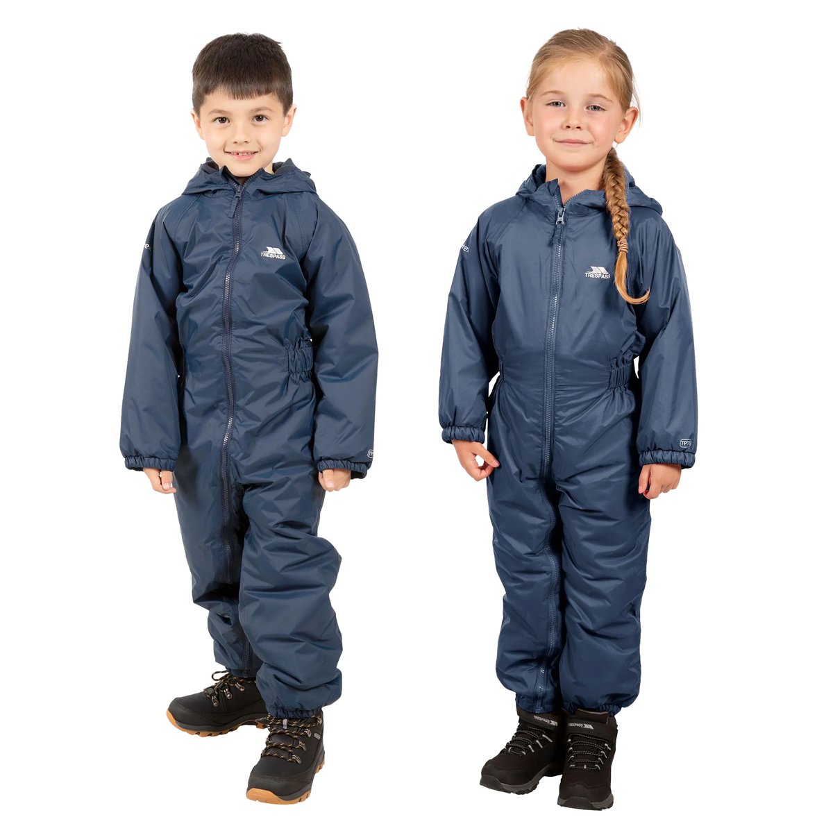 Combinaison imperméable bleu marine, TRESPASS