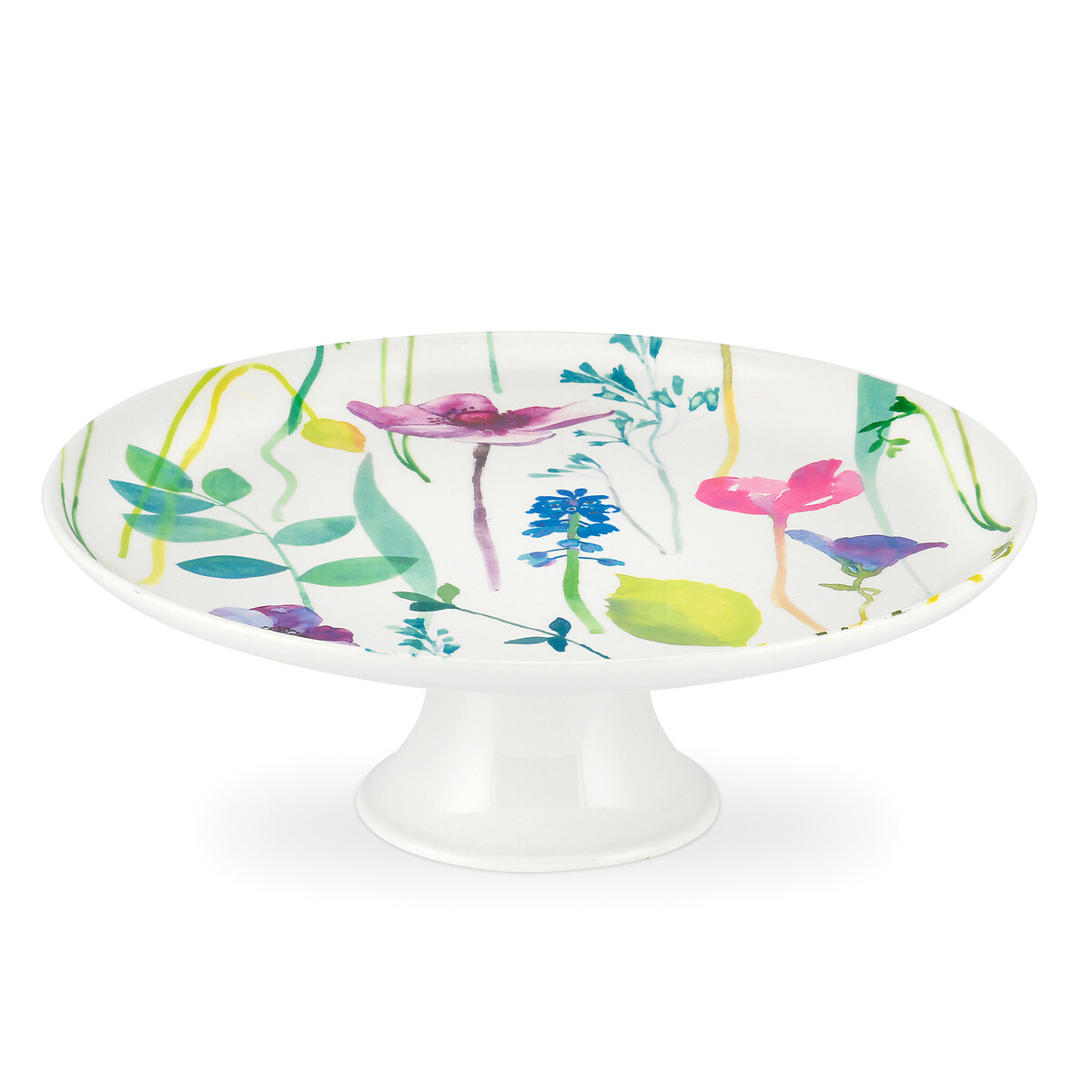 Water Garden Footed Cake Stand multi-coloured, PORTMEIRION