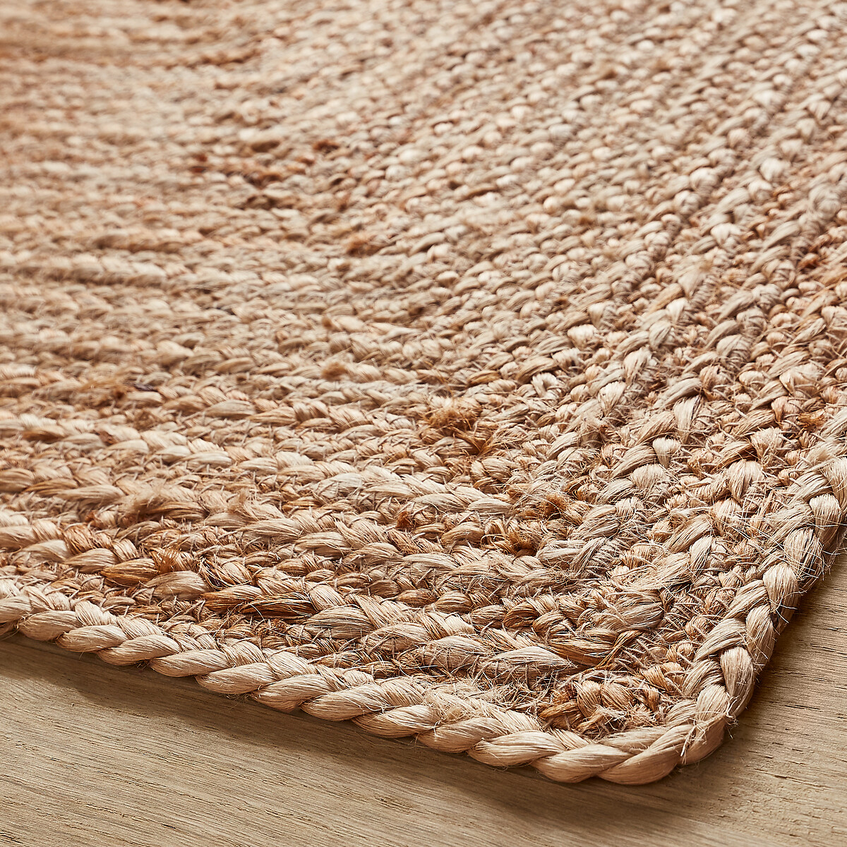 Tapis en jute, tressé main, Hempy naturel, AM.PM