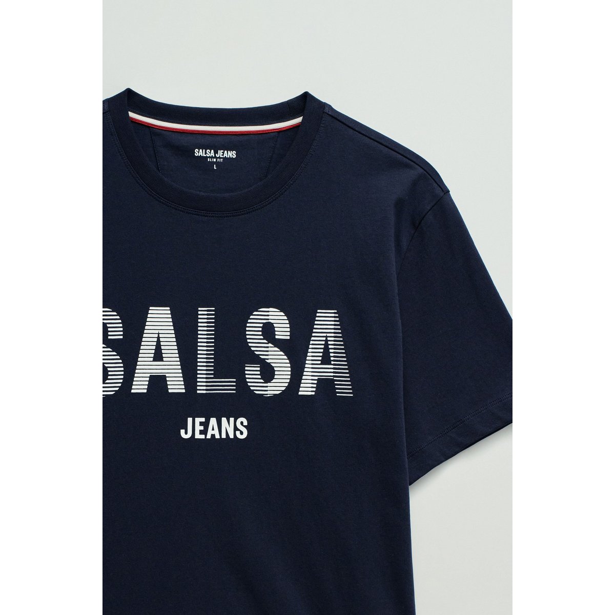 T-SHIRT AVEC BRANDING rouge, SALSA JEANS