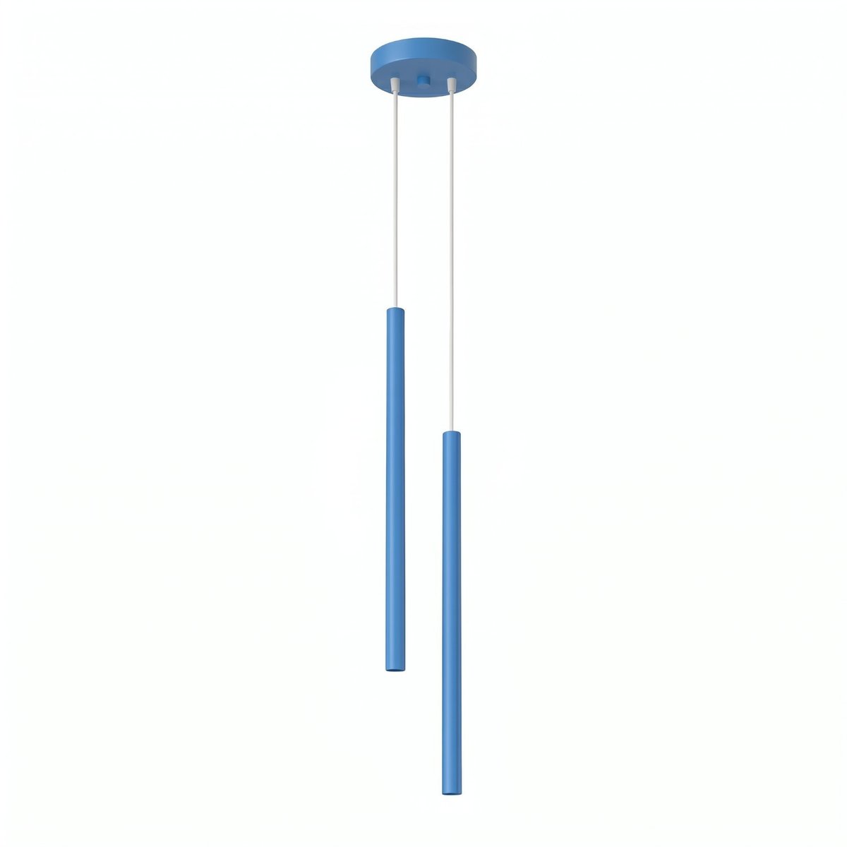 Suspension Acier Bleu G9 2 PASTELO bleu, EDEN