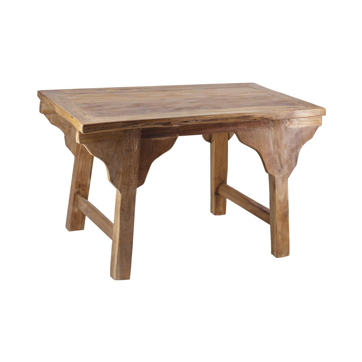 Table basse marron, DECORATION D’AUTREFOIS