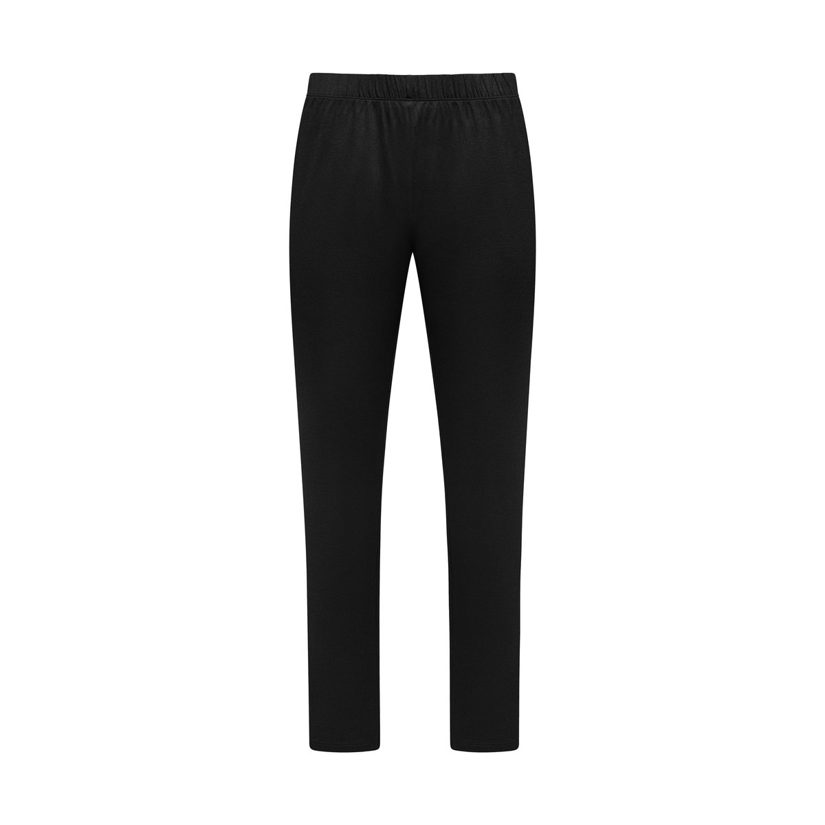 Pyjama pantalon top manches longues TANIA noir, LISCA