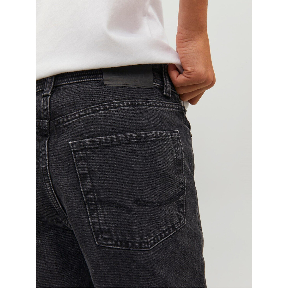 Jean coupe loose noir, JACK & JONES JUNIOR