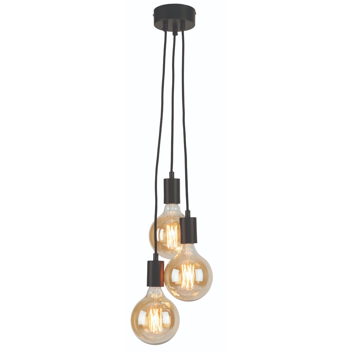 Lustre Suspension 3 Douilles It's About Romi Oslo multicolore, IT'S ABOUT ROMI