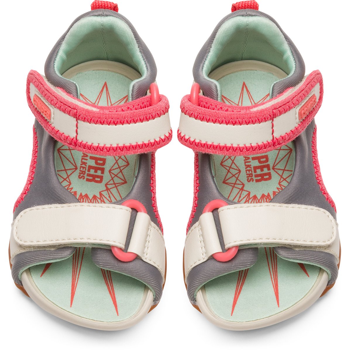 Sandales OUS FW blanc/rose/gris, CAMPER
