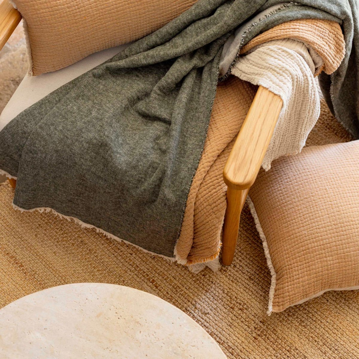 Tapis Jarod naturel, VIVARAISE