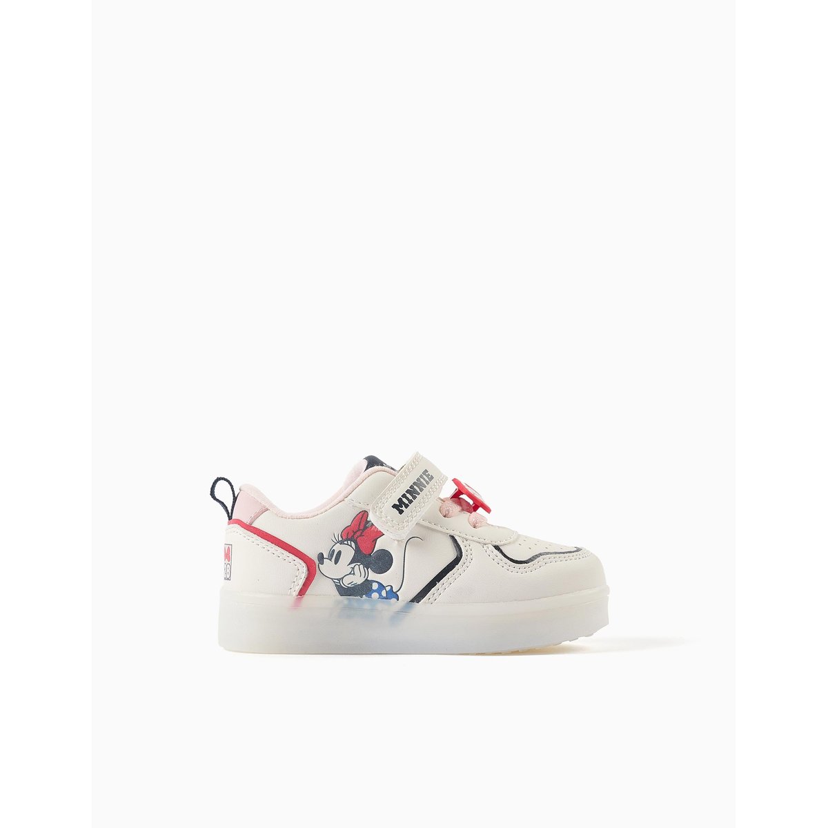 Baskets lumineuses avec imprimé Minnie beige clair, ZIPPY