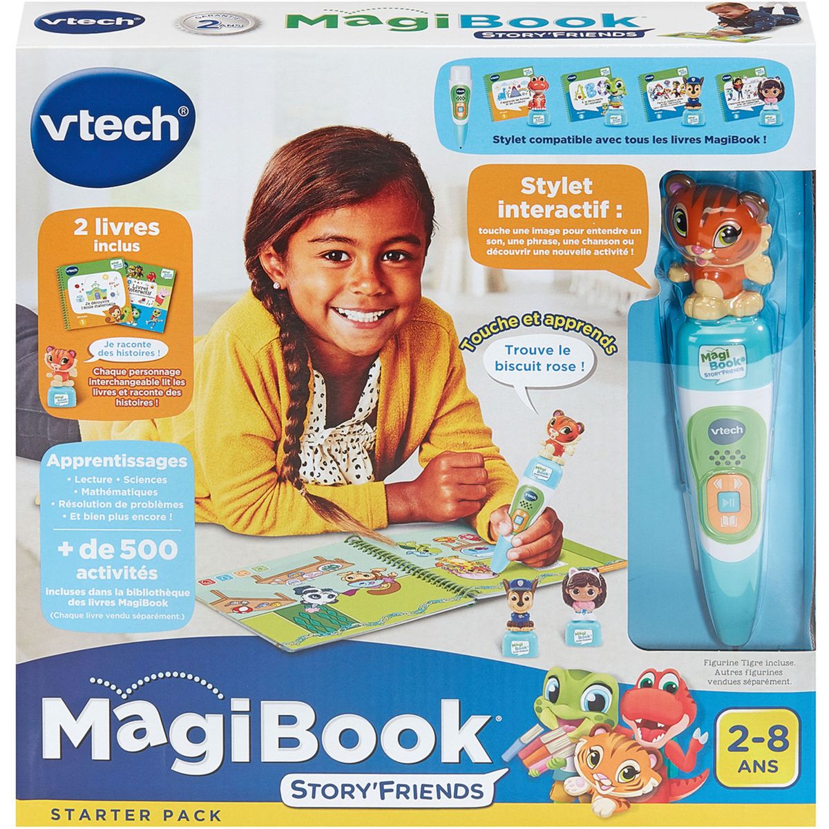 Jeu éducatif MagiBook Story'Friends - Starter Pack couleur unique, VTECH