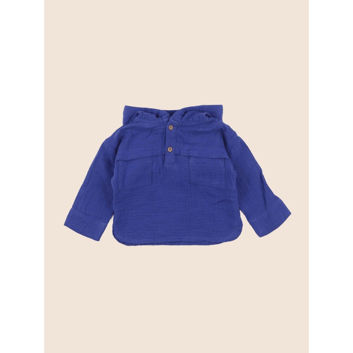 Chemise - Etat satisfaisant bleu, VERTBAUDET